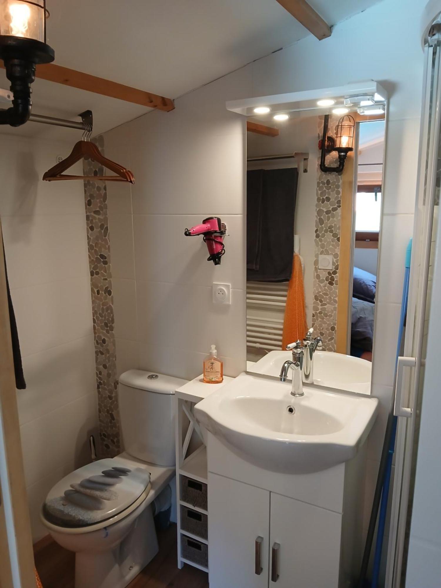 Chalet Charmant Avec Piscine Mercuer Екстериор снимка
