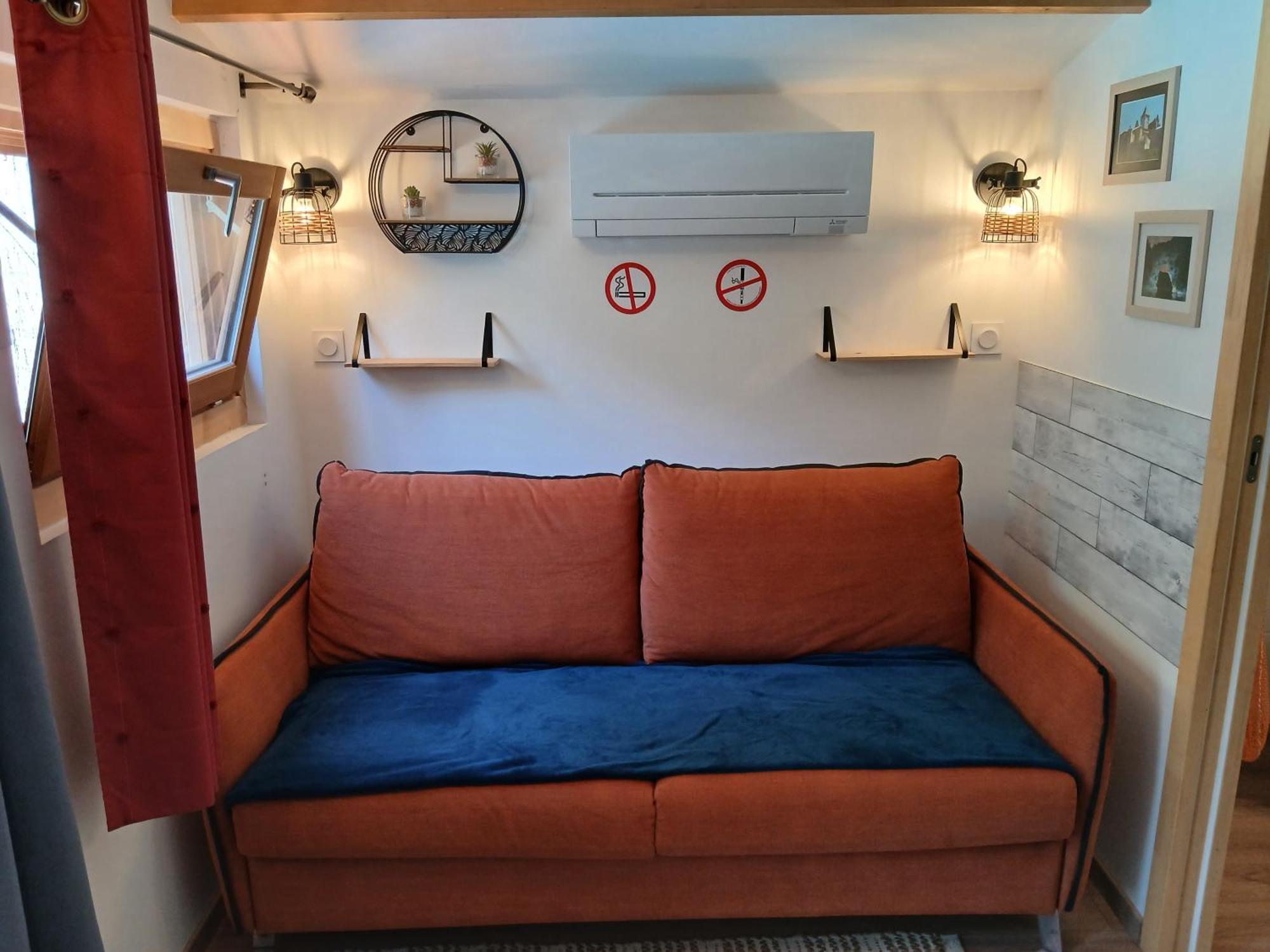 Chalet Charmant Avec Piscine Mercuer Екстериор снимка